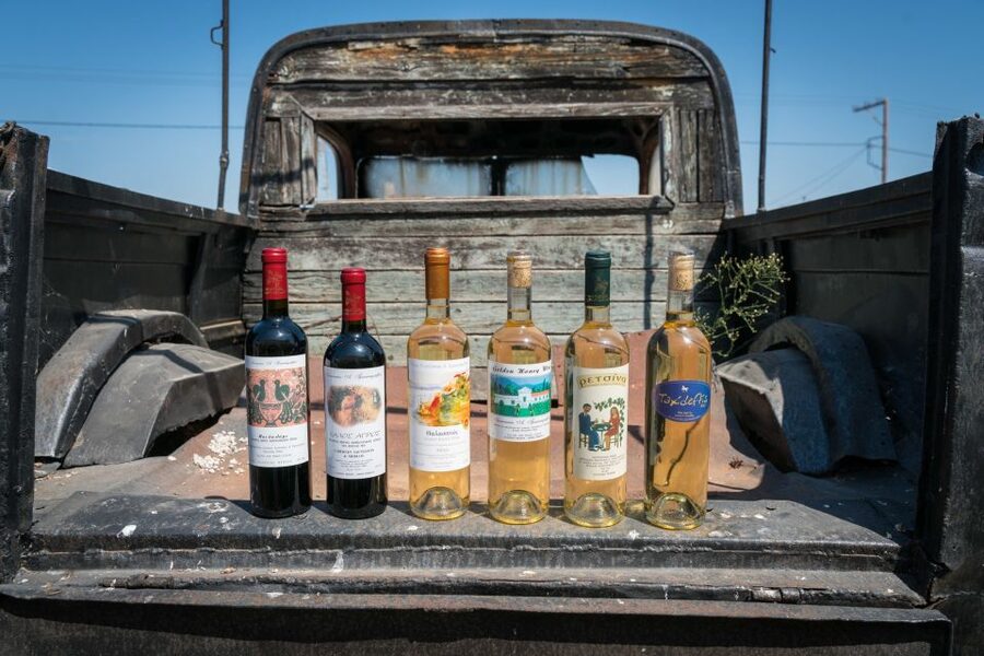 Rhodes: Winery Tour, Tasting and cooking with the Winemaker - Outdoor wine bar tasting of 5 labels with winemaker explanations