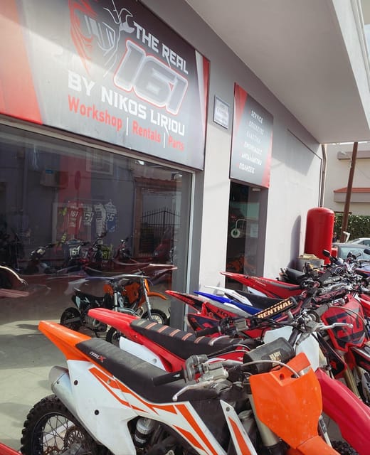 Rodos: Rent a Motocross bike - What to bring (and what not to bring) so you can focus on riding