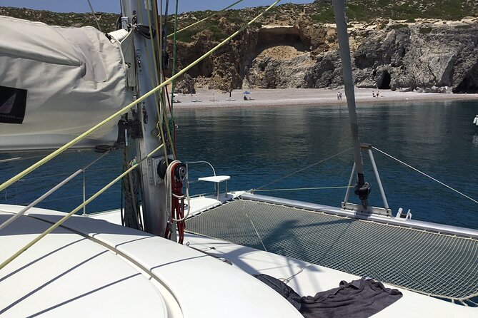 Sailing Catamaran day cruise - Rhodes with lunch & drinks - Getting on board at Nea Marina (and planning your day)