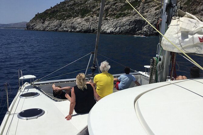 Sailing Catamaran day cruise - Rhodes with lunch & drinks - Your skipper’s insider intel (and why it matters)