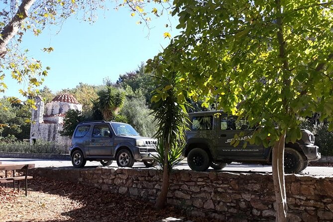 Self drive 4x4 Jeep Safari - Pick ups in the North - Family Farm Tasting: Honeys, Souma, Olive Oil, and Seasonal Fruit