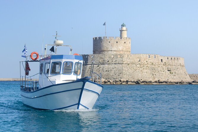 Skevos Fishing Trip Rhodes - Swimming and snorkeling stops: why the anchor time is the payoff