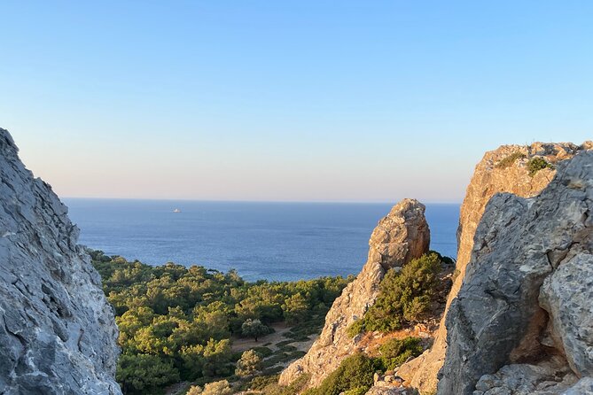 Small group hiking from Pefkos to Navarone Bay at sunrise - Walking Back to Pefkos: How the Final Stretch Feels