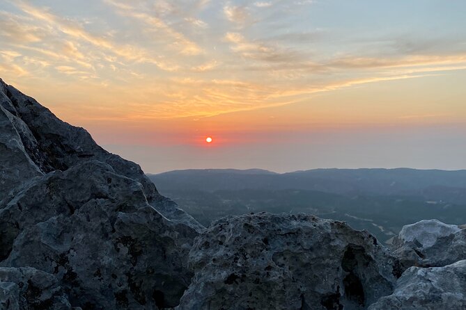 Small Group Sunset Hiking from Salakos to Profitis Ilias - Profitis Ilias monastery and the top-of-hike payoff