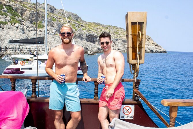 Sun & Sea 6 Hour All Inclusive Swimming Cruise with Greek BBQ & Unlimited Drinks - Stop 1: Anthony Quinn Bay and the Big Swim-Time Payoff