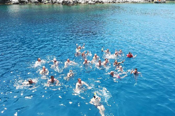 Sunset Cruise with a Swimming Stop at Kalithea Bay - The ride itself: Rhodes views from the water beat anything on foot