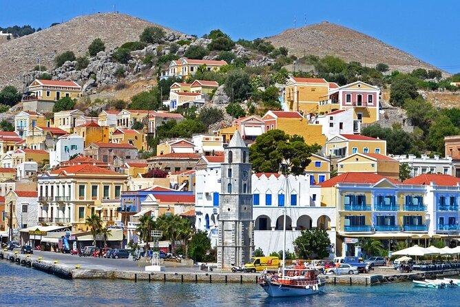 Symi Island | 2 Hours of Guided Tour with E-Bikes - Symi Harbour viewpoint and the Castle-area stop: where your photos actually earn their pixels