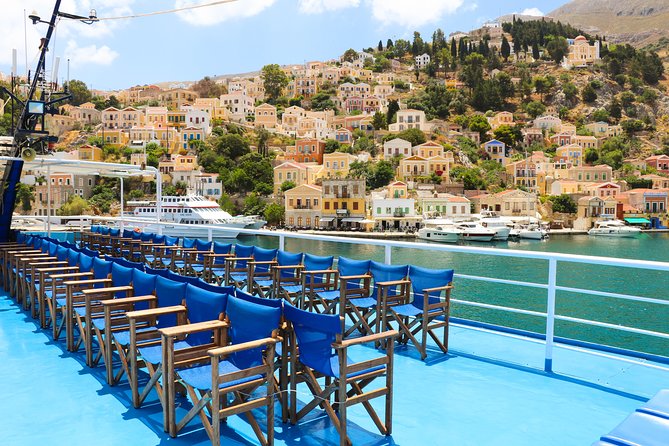 Symi Island from Rhodes with transfers from Ialysos and Ixia - Arriving in Symi village: colorful harbor views and 3.5 hours to roam