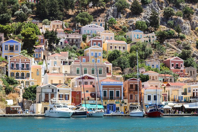 Symi Island from Rhodes with transfers from Ialysos and Ixia - Shops, food, and how to avoid the pricey trap by the water
