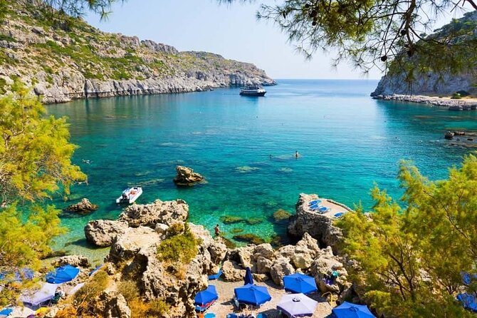The Very Best of Rhodes - Haraki Bay lunch finish: seaside Greek food without the rush