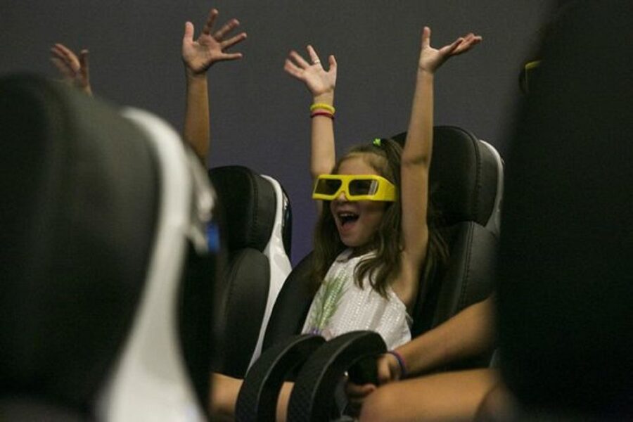 Throne of Helios: The History of Rhodes in 9D Experience - Your Seat in the 9D Theater: Glasses, Seat Belts, and Weather in Motion